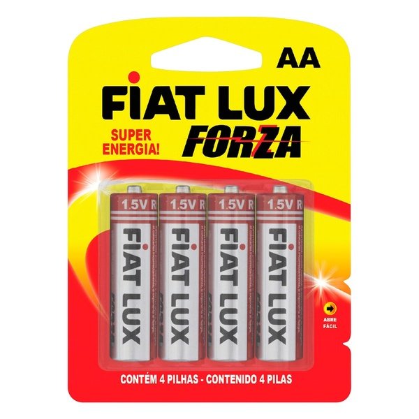 PILHA PEQUENA COMUM C/4 FIAT LUX